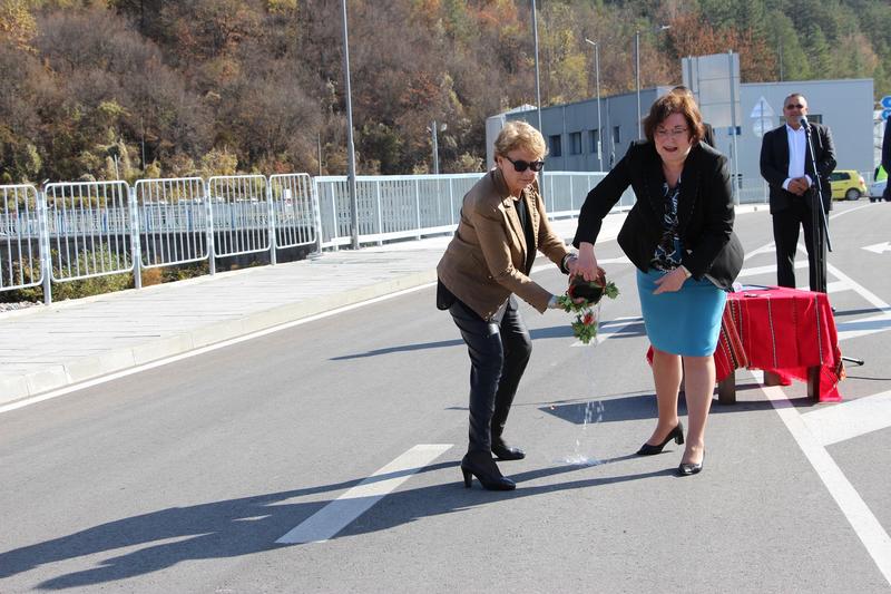Откриване на нов мост над река Бели Осъм в Троян