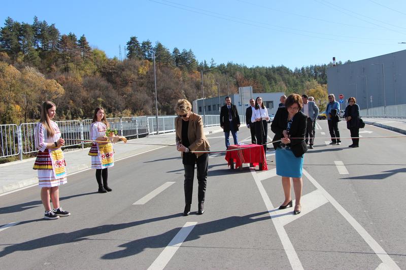 Откриване на нов мост над река Бели Осъм в Троян