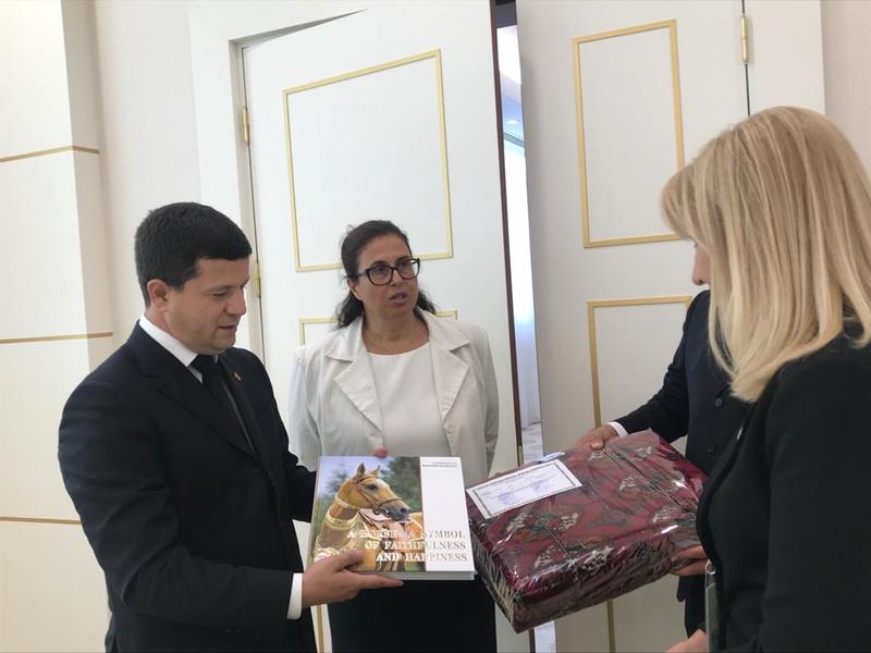 Министър Аврамова председателства Четвъртата сесия на Междуправителствената българо-туркменистанска комисия за икономическо сътрудничество - 4