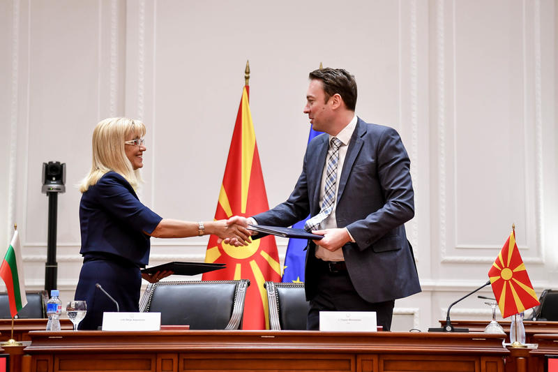 A Memorandum of Understanding was signed in Skopje between the Ministry of Regional Development and Public Works and the Ministry of Local Self-Government of the Republic of Northern Macedonia - 1