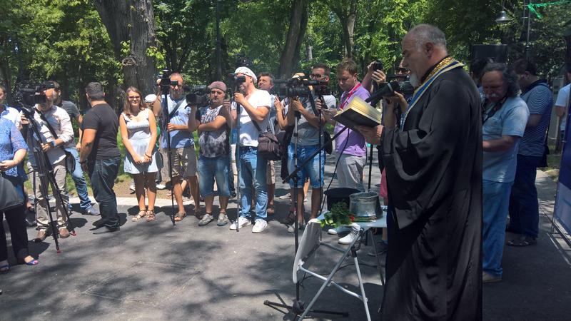 Премиерът Бойко Борисов, министър Николай Нанков и кметът Димитър Николов откриха обновения Приморски парк в Бургас - 3