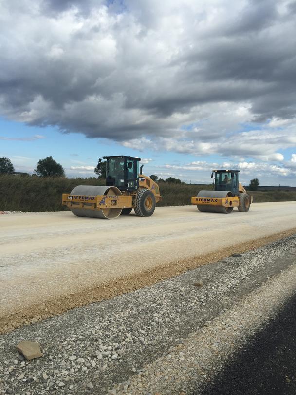  Министър Лиляна Павлова и председателят на АПИ инж. Лазар Лазаров инспектираха строителството на Лот 1 от АМ „Марица” - 8