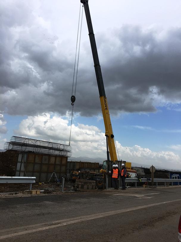 Министър Лиляна Павлова и инж. Лазар Лазаров инспектираха строителството на Участък 2 от Западната дъга на Софийски околовръстен път и Северната скоростна тангента - 10