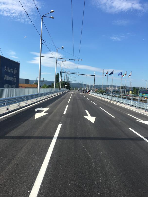  Пуснато е движението по ремонтирания Аспарухов мост във Варна - 4