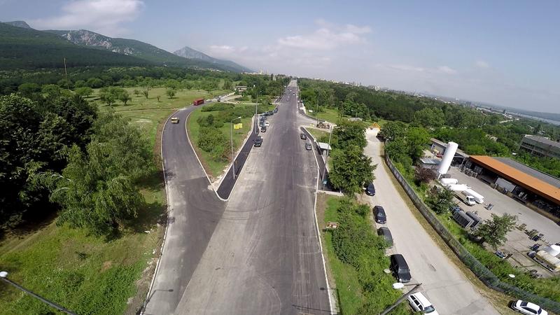  Министър Павлова участва в  инспекция на ремонта на участък от обходния път на Враца - 9