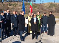 Премиерът Бойко Борисов и министър Лиляна Павлова откриха 109 км рехабилитиран път Юндола– Разлог - Гоце Делчев - Садово