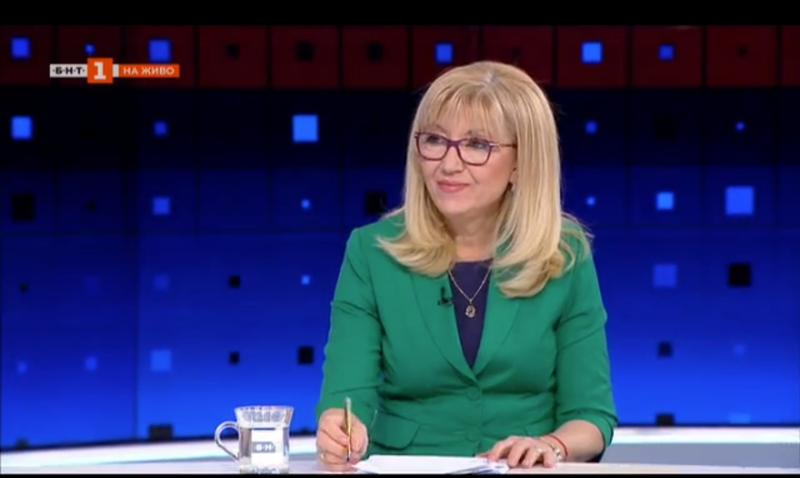 Министър Петя Аврамова в предаването 