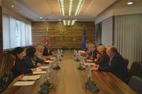 Министър Петя Аврамова обсъди теми от взаимен интерес с президента на КНСБ Пламен Димитров