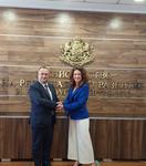 Minister Ivanov held a meeting with the President of the Committee of the Regions Kata Tüttő