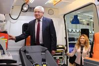 Първите две линейки, закупени по проекта за модернизация на спешната помощ, са предназначени за ЦСМП София