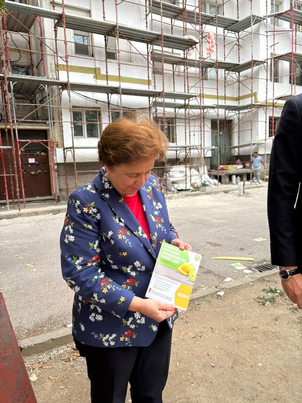 Deputy Minister Yankova: More than 6,000 people in Pazardzhik region will live in renovated and energy-efficient blocks