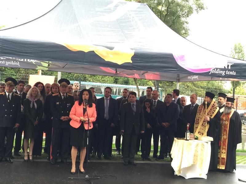 Министър Павлова участва в откриването на нова сграда на пожарната в столичния квартал „Люлин“ 10 - 2