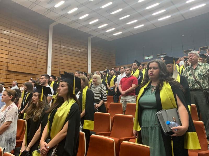 Министър Комитова поздрави абсолвентите от Архитектурния факултет на УАСГ - 2