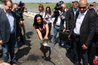 Движението по моста над р. Луда Яна между Пазарджик и Пловдив беше възстановено пет месеца предсрочно