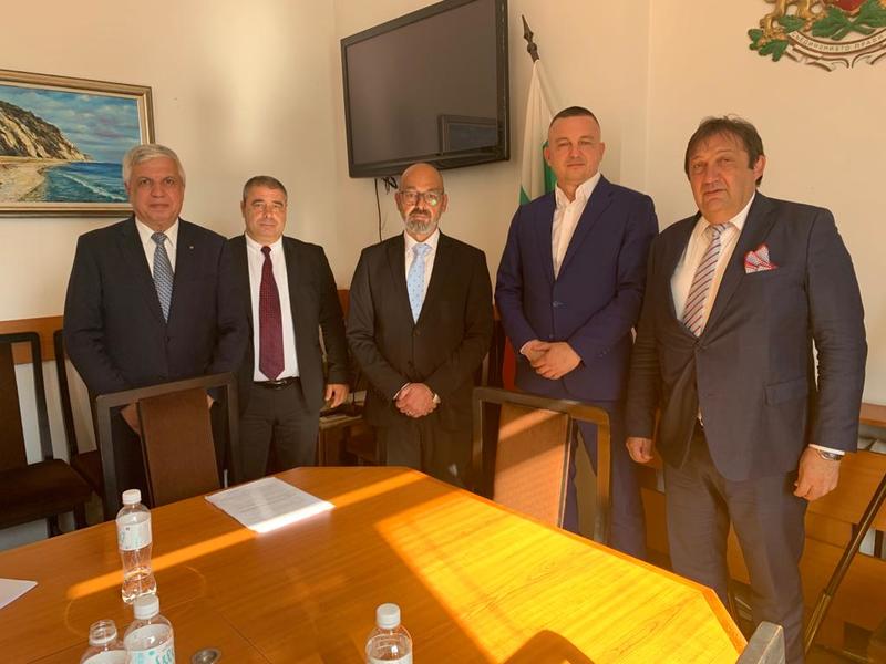 Среща с областния управител на Варна и кмета на общината