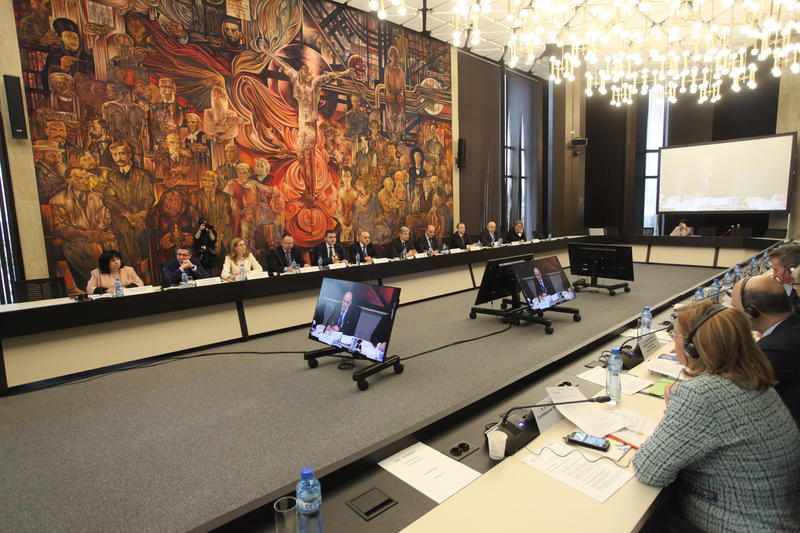 Minister Nankov attended a meeting with members of the College of Commissioners - 3