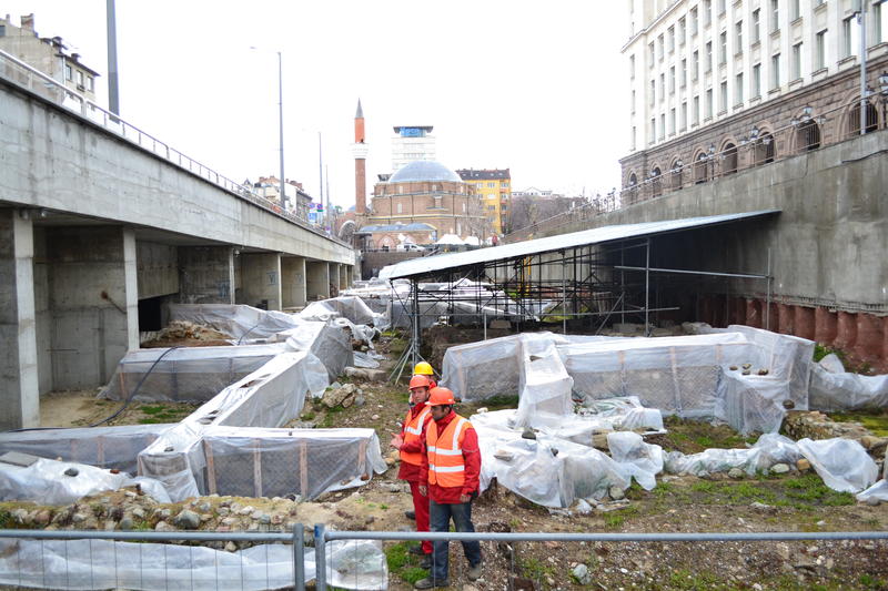 Започна заключителния етап от реализацията на проекта „Античен културно-комуникационен комплекс Сердика“ в София - 1