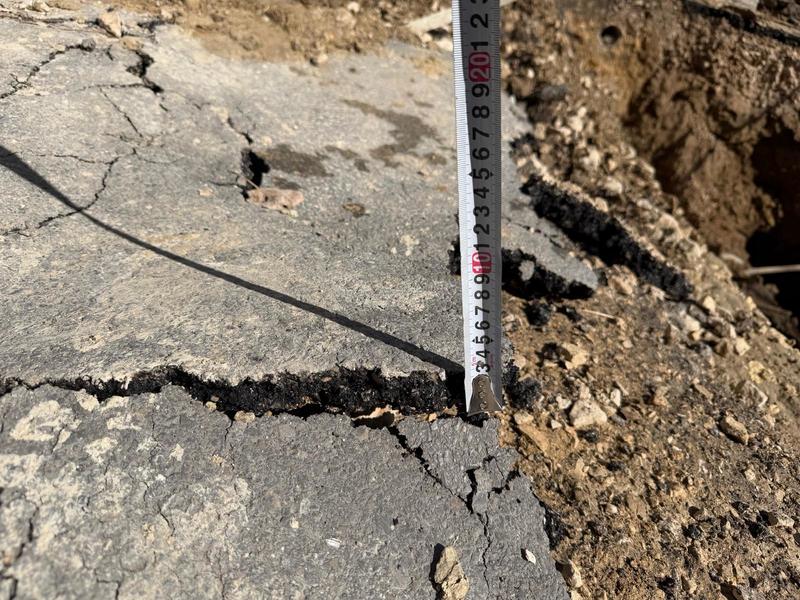 Министър Шишков инспектира отстраняването на аварията на магистралния водопровод във Варна - 1