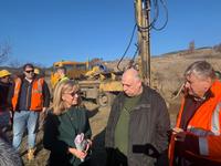 Министър Аврамова: Работим активно за превенция не само при свлачища, но и при срутищата