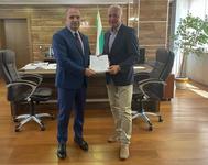 Председателят на Сметната палата благодари на вицепремиера Караджов за съдействието при одита на тол системата