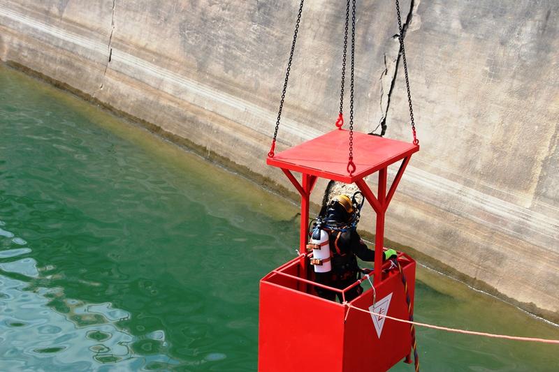 Ремонтът на стената на „Студена“ е извършен при непрекъсната експлоатация на язовира