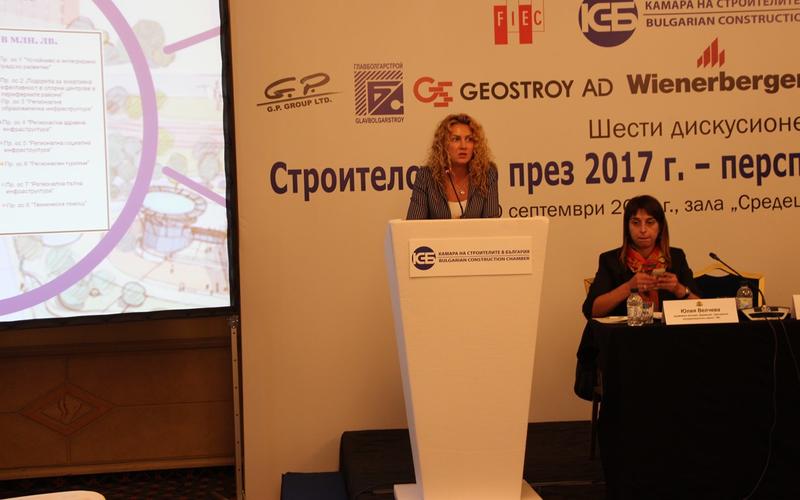 Заместник-министър Деница Николова: Над 1 млрд.лв. ще влязат догодина в общините като инвестиции за градско развитие от Оперативна програма „Региони в растеж“ 2014-2020 г.