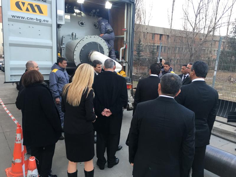  Министър Павлова и заместник-председателят на Кабинета на министрите на Туркменистан Шамухаммет Дурдылыев се запознаха с възможностите за производство на елементи за строителството - 3