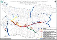 За повишаване безопасността на движение през лятото в пиковите часове се спира движението на камионите над 12 т. по автомагистралите