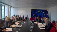 Minister Nankov met European Commissioners Corina Cretu and Karmenu Vella