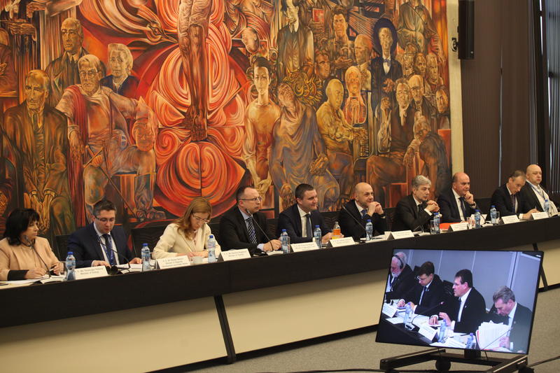 Minister Nankov attended a meeting with members of the College of Commissioners - 4