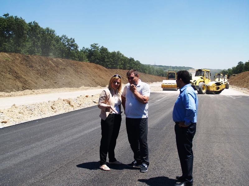Министър Терзиева: Продължава активната работа, за да може през ноември да пуснем магистрала „Марица“ - 1
