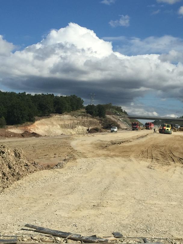  Министър Лиляна Павлова и председателят на АПИ инж. Лазар Лазаров инспектираха строителството на Лот 1 от АМ „Марица” - 1