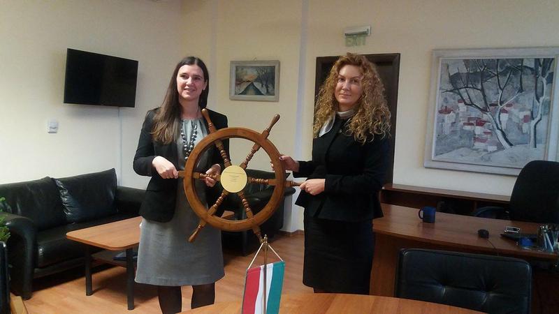 Deputy Minister Denitsa Nikolova had officially received the ruler symbol of the Presidency of the Danube Strategy