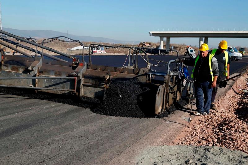 Премиерът Бойко Борисов  и министър Лиляна Павлова инспектираха строителството на Северната скоростна тангента - 1