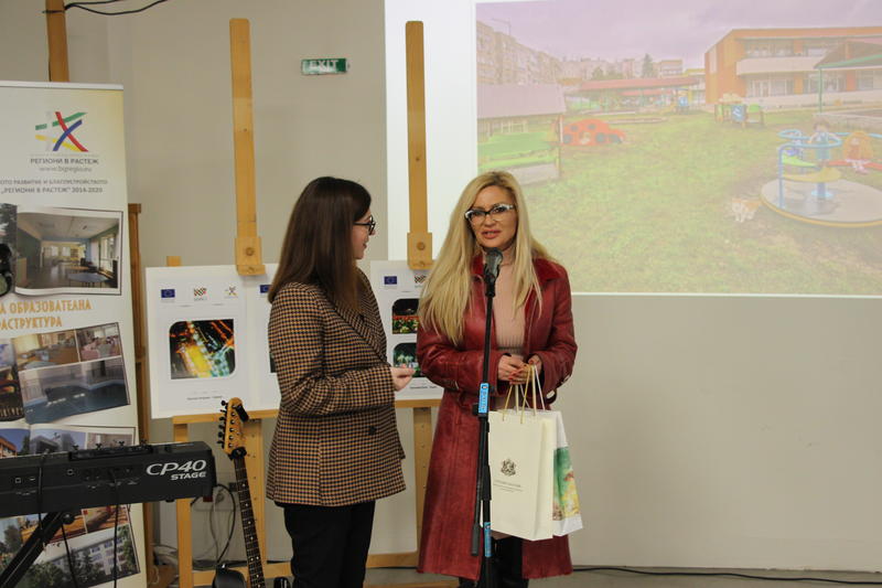 Победителка Невена Карадимова,град Разград, обновена детска градина „Зорница“.