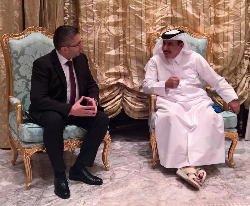 Minister Nikolay Nankov held a meeting with the minister of transport and communications of Qatar Jassim Saif Ahmed Al-Sulaiti