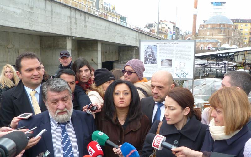 Започна заключителния етап от реализацията на проекта „Античен културно-комуникационен комплекс Сердика“ в София - 2