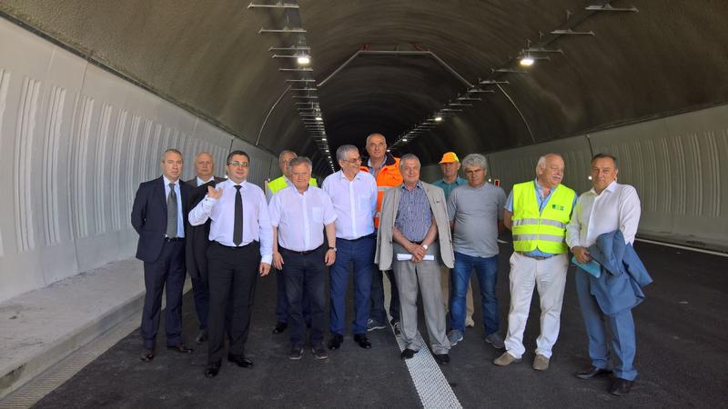 След приключилия ремонт на тунел „Ечемишка“ съоръжението е изцяло проходимо - 3