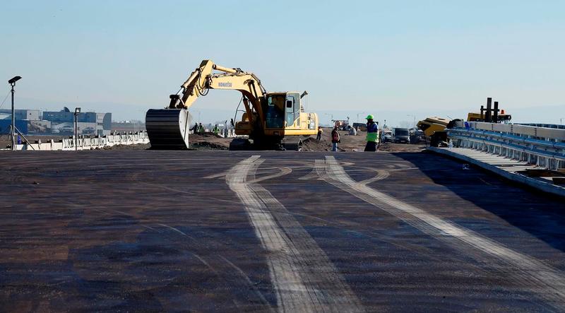 Премиерът Бойко Борисов  и министър Лиляна Павлова инспектираха строителството на Северната скоростна тангента - 4