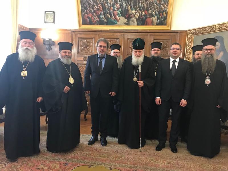 Среща на министър Нанков с Негово Светейшество Българския патриарх Неофит - 3