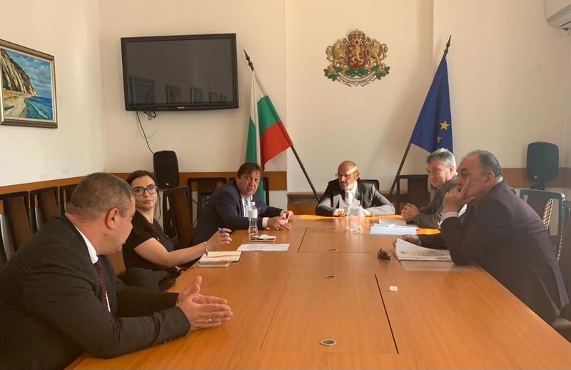 Среща на министър Шишков с областните управители на Варна, Търговище и Шумен