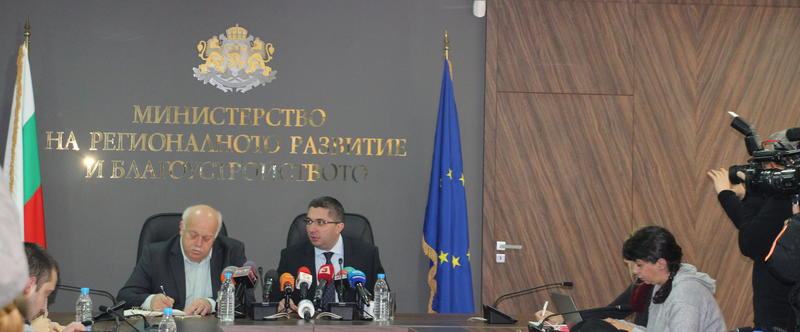 За близо седем месеца МРРБ стартира проекти за 1,5 млрд. лв.