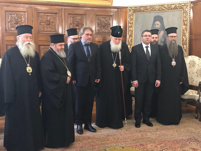 Среща на министър Нанков с Негово Светейшество Българския патриарх Неофит - 2
