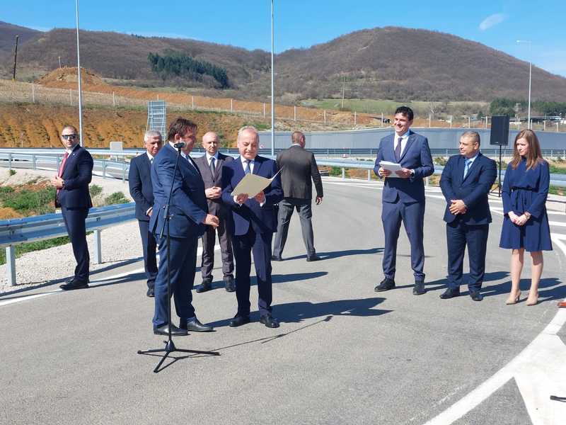 Architect Ivan Shishkov: Thanks to the joint efforts of the state institutions and the builder, we have launched 6.4 km of the Europe Motorway - 7