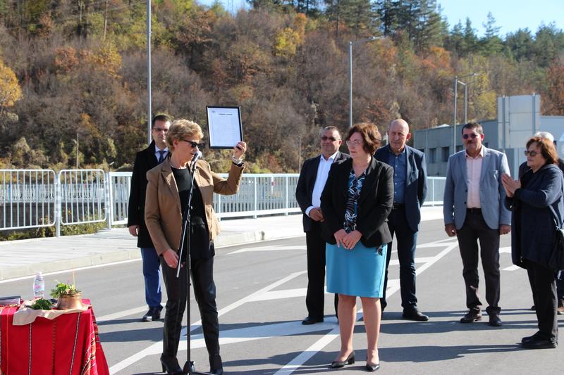 Откриване на нов мост над река Бели Осъм в Троян