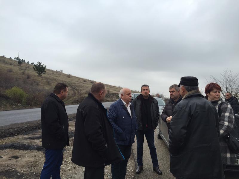 Зам.-министър Йовев провери ремонтните дейности на пътя Превала – Бели мел – Монтана