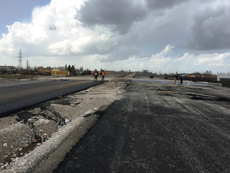 Министър Лиляна Павлова и инж. Лазар Лазаров инспектираха строителството на Участък 2 от Западната дъга на Софийски околовръстен път и Северната скоростна тангента - 13