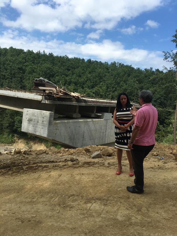 Министър Павлова: Половината от работата по проекта за изграждане на обходен път на Габрово е изпълнена - 10