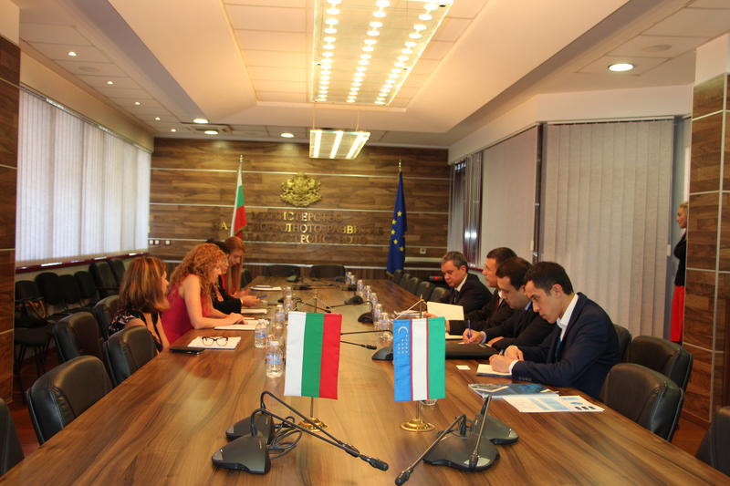 Заместник-министър Деница Николова разговаря с вицепремиера на Република Узбекистан Нодир Отажонов - 2