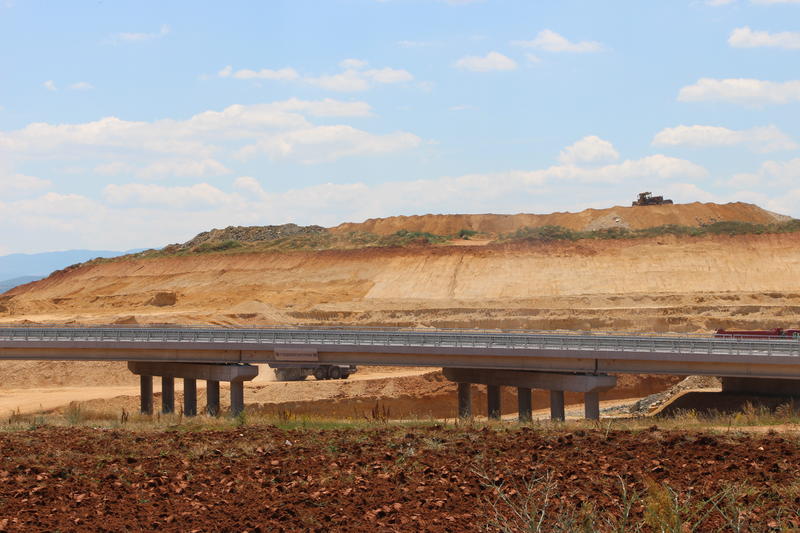 Министър Павлова инспектира напредъка в строителните дейности по ЛОТ 2 на АМ „Струма“ - 5